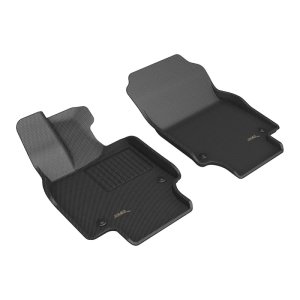 Toyota Crown Floor Mats - Front - 3D MAXpider - Kagu - Black - `23-`24 Toyota Crown Floor Mats - Front - 3D MAXpider - Kagu - Black - `23-`24